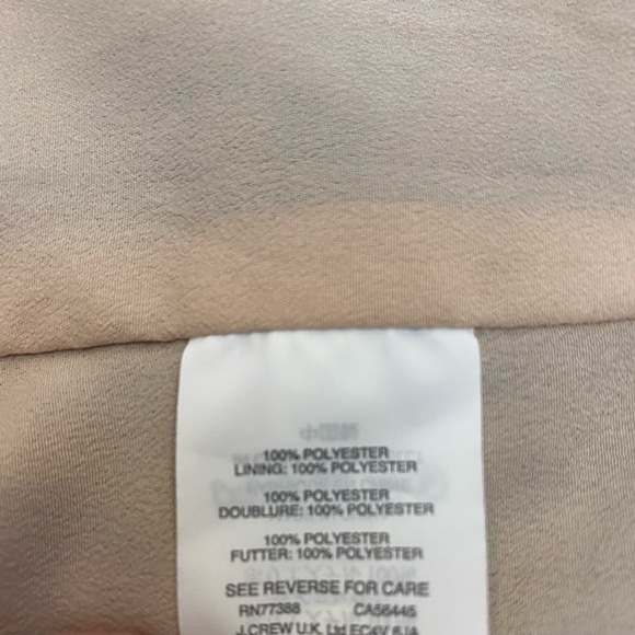 J. Crew Black Lace Sleeveless Top fully lined EUC Size 8 - Picture 10 of 11